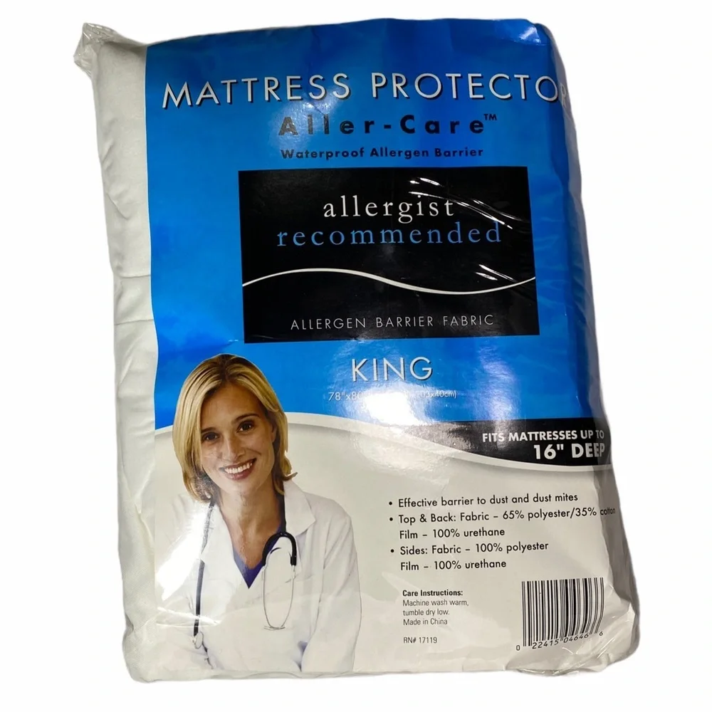 Aller-Care allergen protector mattress cover King size